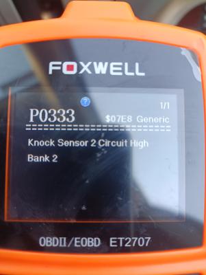 Code P0333 Knock Sensor 2 Circuit High Bank 2 - Lexus IS250 / Lexus ...